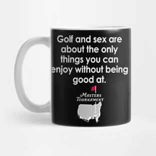 I am good at golf Mug